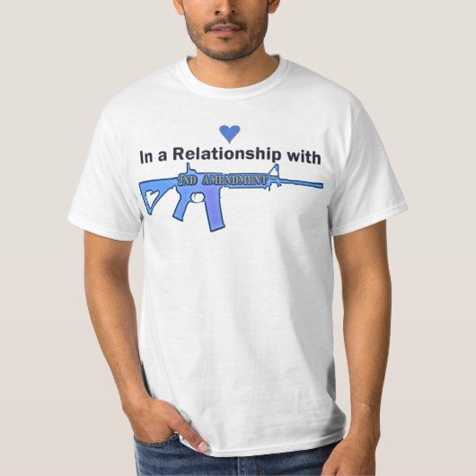 T-shirt Dans une relation (Devant)