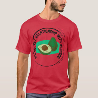 T-shirt Dans une relation secrète avec avocat 1