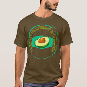 T-shirt Dans une relation secrète avec avocat 3