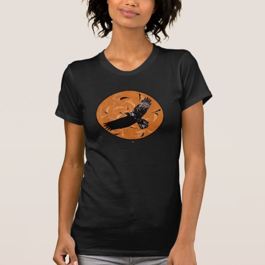 T-shirt "Dansant la pièce en t des femmes dans vortex" (Devant)