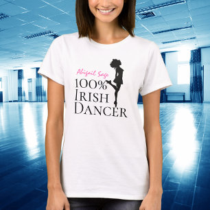 T-shirt Danse 100% Irlandaise Danseuse Dur Chaussure