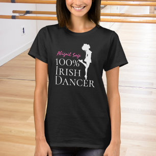 T-shirt Danse 100% Irlandaise Danseuse Dur Chaussure