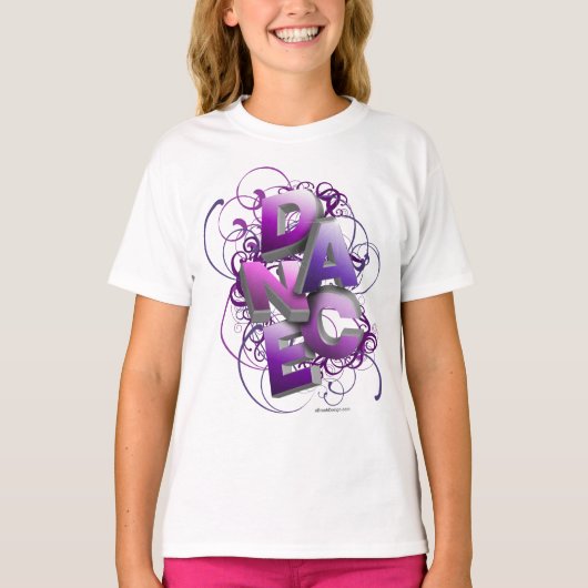 T-shirt Danse 3D (été) (Devant)