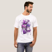 T-shirt danse 3D (été) (Devant entier)