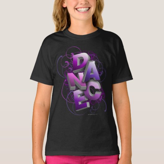 T-shirt Danse 3D (été) (Devant)