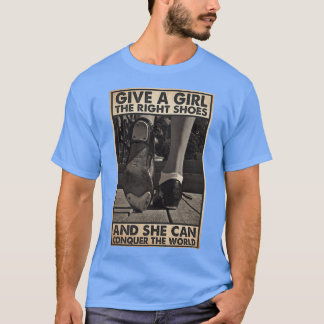 T-shirt danse à claquettes donner à la fille les bonnes ch