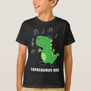 T-shirt Danse à claquettes -tapasaurus Rex-dinosaure Cadea