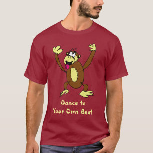 T-shirt Danse à vos propres singe de battement