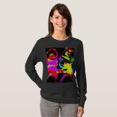 T-shirt Danse Abstraite (Devant entier)