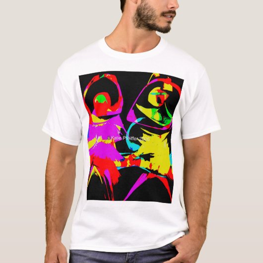 T-shirt Danse Abstraite (Devant)