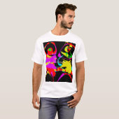 T-shirt Danse Abstraite (Devant entier)