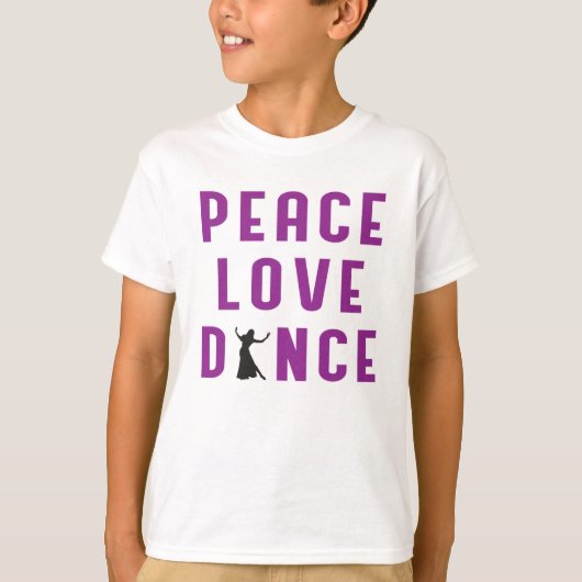 T-shirt Danse Amour Danser Fête Sport Danser Danser Drôle (Devant)