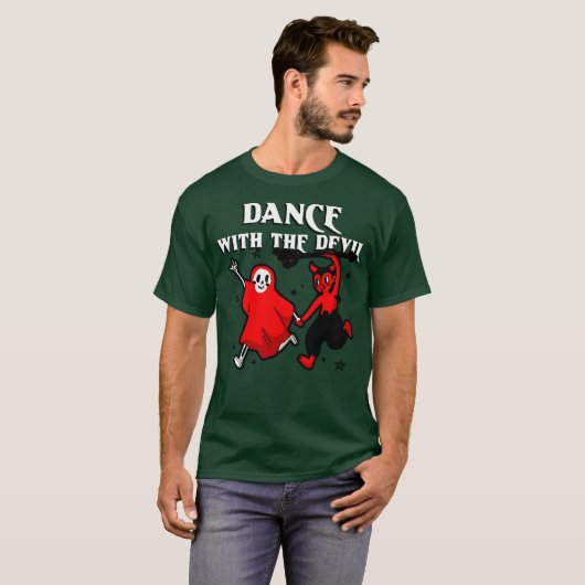 T-shirt Danse Avec Le Diable (Devant entier)