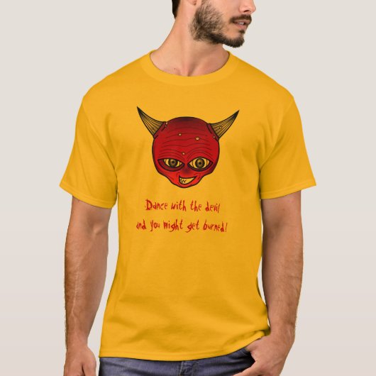 T-shirt Danse avec le diable (Devant)