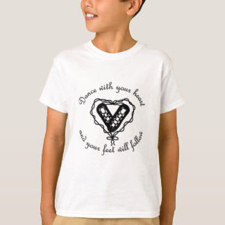 T-shirt Danse avec votre coeur…
