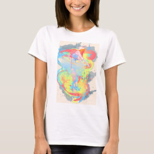 T-shirt Danse Ballerina - Aquarelle