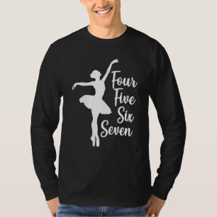 T-shirt Danse Ballerina Pour Danseur De Ballet