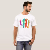 T-shirt Danse bizarre (Devant entier)