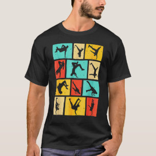 T-shirt Danse Break Hip Hop Vintage Cool Danseur de Break
