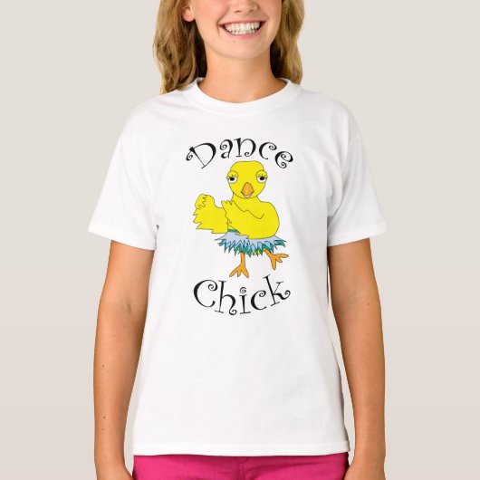 T-shirt Danse chick (Devant)