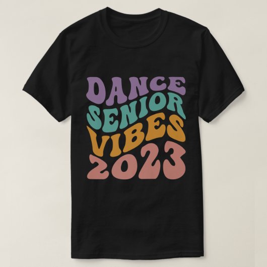T-shirt Danse Classe Supérieure De L'Équipe D'Exercice Sec (Design devant)