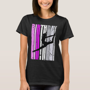 T-shirt Danse classique des femmes roses Anniversaire Amou