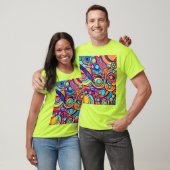 T-shirt Danse colorée Joyeuse Chaotique (Unisexe)
