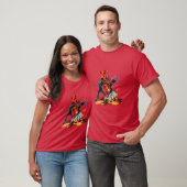 T-shirt Danse comme le sol est de la lave.WW (Unisexe)