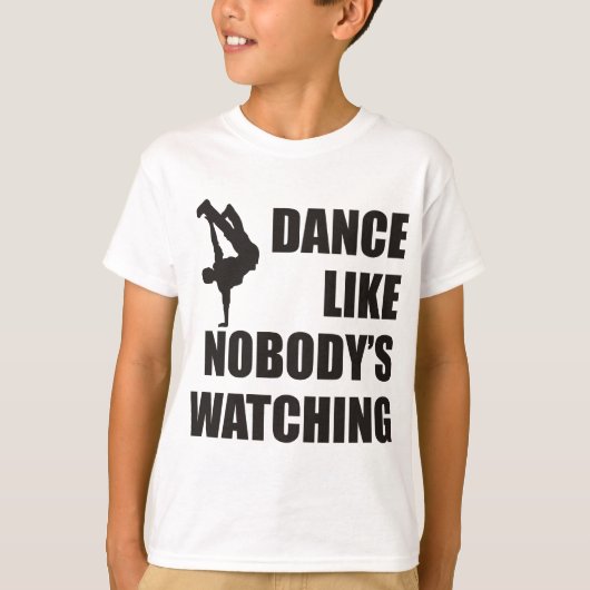 T-shirt Danse comme personne ne regarde (Devant)