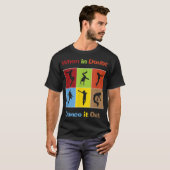 T-shirt Danse cool (Devant entier)