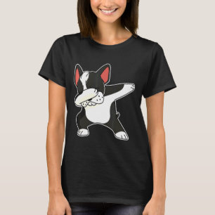 T-shirt Danse Dab Chien Chien Français