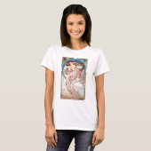 T-shirt Danse d'Alphonse Mucha (Devant entier)