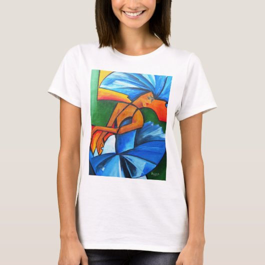 T-shirt Danse dans le bleu 2008 (Devant)