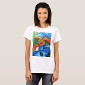 T-shirt Danse dans le bleu 2008 (Devant entier)