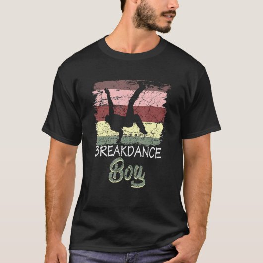 T-shirt Danse Danse Dancing Breakdance Boy 12 (Devant)