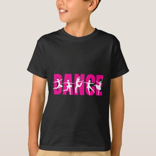 T-shirt Danse - Danse Danseuse Amour (Devant)
