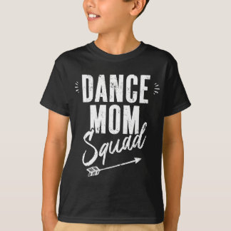 T-SHIRT DANSE DANSE MOM SQUAD DÉTRESSEE COOL MOM CADEAU