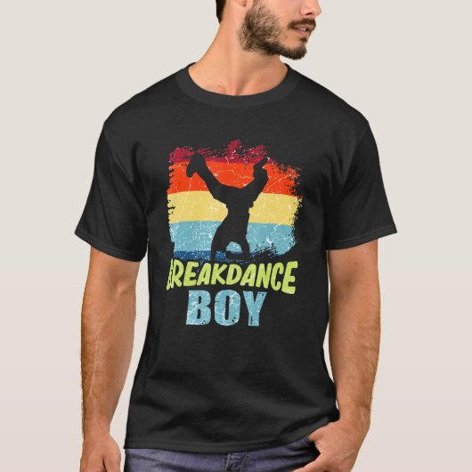 T-shirt Danse Danser Dancing Breakdance Boy 5 (Devant)