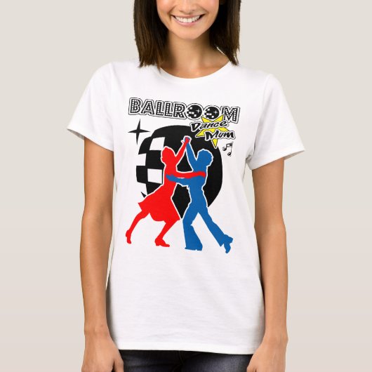 T-shirt Danse de bal maman (Devant)