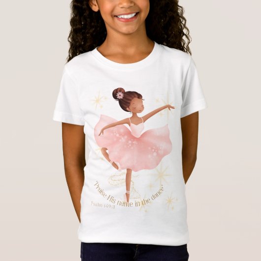T-Shirt Danse de Ballerine (Devant)