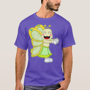 T-shirt Danse de ballet de ballerine papillon