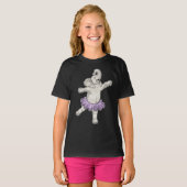 T-shirt Danse de ballet Elephant Ballerina (Devant entier)