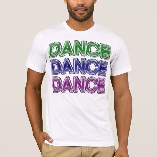 T-shirt Danse de danse de danse (Devant)