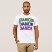T-shirt Danse de danse de danse (Devant entier)