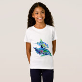 T-Shirt Danse de dauphin (Devant entier)