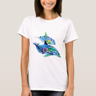 T-shirt Danse de dauphin