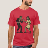 T-shirt Danse de fiction zombie (Devant)