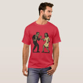 T-shirt Danse de fiction zombie (Devant entier)