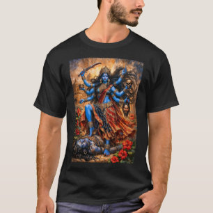 T-shirt Danse de Kali sur Shiva