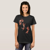 T-shirt Danse de la fête Kokopellis (Devant entier)